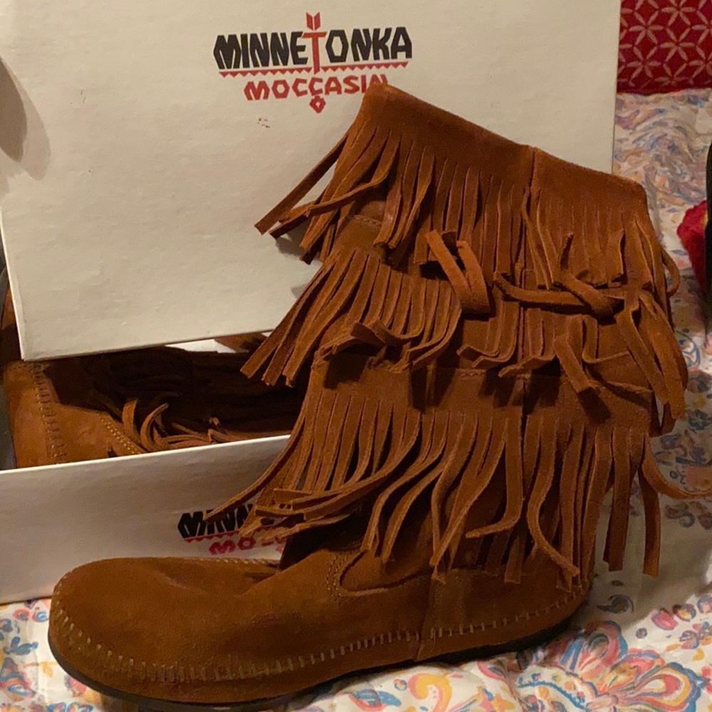 Mocassin boots